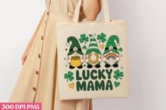 Lucky Mama PNG, St Patricks Day Gnome Sublimat Product Image 3