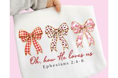 You Are So Loved PNG, Oh How He Loves Us PNG, Valentine PNG Product Image 1