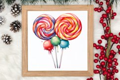 Beautiful Christmas Set Clipart, Beautiful Christmas Clipart Product Image 3