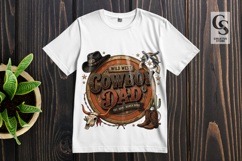 Cowboy Dad Clipart Sublimation PNG Product Image 3