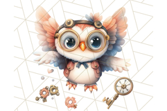 Vintage Steampunk Forest Animal PNG Clipart for Sublimation Product Image 3