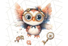 Vintage Steampunk Forest Animal PNG Clipart for Sublimation Product Image 3