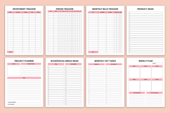 Women CEO Organizer Canva templates Product Image 3