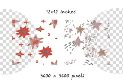 Wax Crayons Winter Sparkle Seamless Patterns Product Image 4