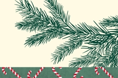 Christmas Pine Tree Branches SVG, PNG Clipart Product Image 3