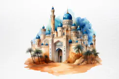 Christmas Nativity Watercolor Clipart PNG Product Image 3