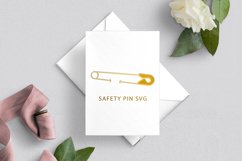Safety Pin SVG Product Image 3