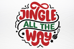 Christmas Round Ornaments Sign SVG Product Image 3
