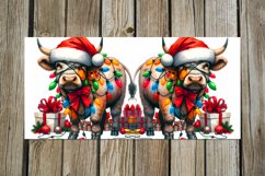 Christmas animals | funny Sublimation Mug design bundle, PNG Product Image 3