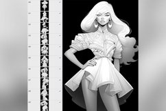70 Procreate Retro-Futurism Stamp Brushes Product Image 5