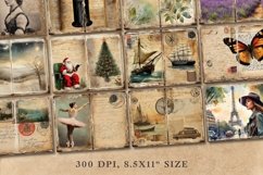 Printable Junk Journal Pages Bundle Product Image 3