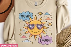 You Are Enough PNG, Motivational Sublimation PNG Product Image 3
