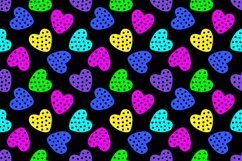 Love hearts seamless patterns pack Product Image 3