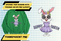 Creative PNG Artwork for Tote Bag Designs , Easter Bunny Product Image 1