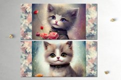 20 Cats Mug designs | watercolor Sublimation design bundle Product Image 3