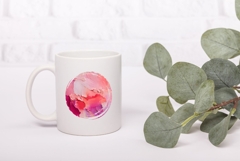 Pink Illustration, Abstract PNG, Abstract Illustration Product Image 3