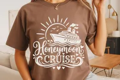 Honeymoon Cruise Svg, Wedding Cruise Svg, Cruise Ship Svg. Product Image 4