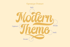 Thick Dream | Retro Script Product Image 3
