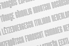 That Appeal Outline Retro Monoline Display Font Product Image 3