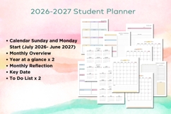 2026-2027 Student Planner Product Image 3