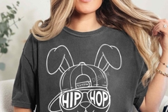 Retro Easter Bunny SVG PNG Boy Easter | Funny Easter Bunny Product Image 2