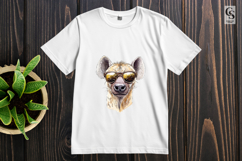 Cool Hyena With Sunglasses Clipart PNG Product Image 3