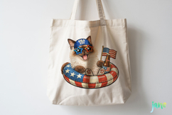 Patriotic Cat Collection PNG Product Image 4
