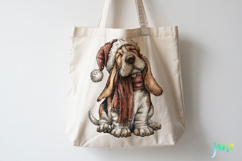 Whimsical Christmas Dogs Clipart Product Image 2