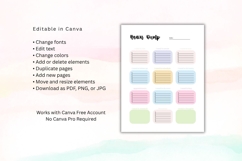 Brain Dump &amp; Task Triage Planner A4 US Letter Canva Product Image 3