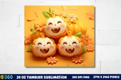 Halloween Tumbler Sublimation Wraps, Tumbler Halloween Product Image 3