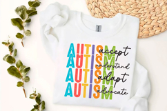Autism Mom Sweatshirt, Women’s Svg Png, Product Image 3
