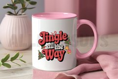 Jingle all the way Sublimation PNG Design Product Image 3