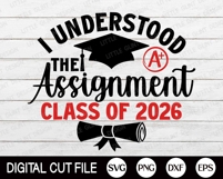 Senior Class of 2026 SVG, Graduation SVG, Senior 2026 Shirt Product Image 3