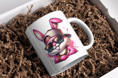 Pink Hip Hop Bunny clipart Product Image 2