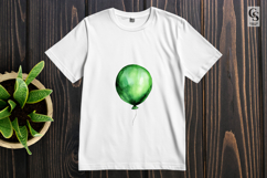 Green Balloon Clipart Sublimation PNG Product Image 3