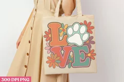 LOVE PNG, Dog Mom Sublimation PNG Product Image 1