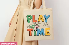 Play Time PNG, Cute Animal Sublimation PNG Product Image 1
