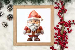 Christmas Origami Style Sublimation, Christmas PNG Product Image 3