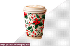 Christmas Coffee Sublimation, Christmas Coffee Clipart Product Image 1