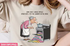 Some days I amaze myself PNG, Funny Grandma Sublimation Product Image 3