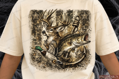 Hunting Fishing Sublimation Design Product Image 3