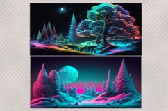 Mugs with a Christmas pattern I 8 mug designs, JPG Product Image 4