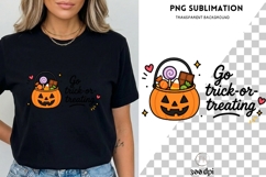 Go Trick or Treating PNG | Halloween Pumpkin Design | Candy Product Image 3