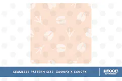 American 4th of July Hoofs and Hen Prints Seamless Pattern Product Image 2