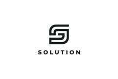 Letter S round logo design vector template Product Image 3