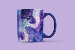 Blue Galaxy Space Digital Paper Product Image 3