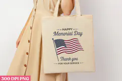 Happy Memorial Day PNG, Memorial Day Sublimation PNG Product Image 3