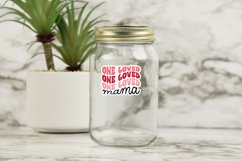 One loved mama Sticker, Skeleton Valent Product Image 3