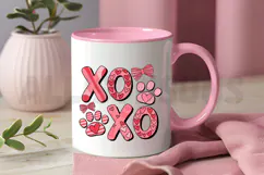 Dog Valentine Coquette PNG, Dog Mom Sublimation Design Product Image 3