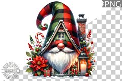 Christmas Gnome Sublimation - Clipart PNG Bundle Product Image 4